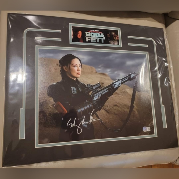 Star Wars 11×14 photo from The Book of Bobba Fett signed by Ming-Na Wen.
